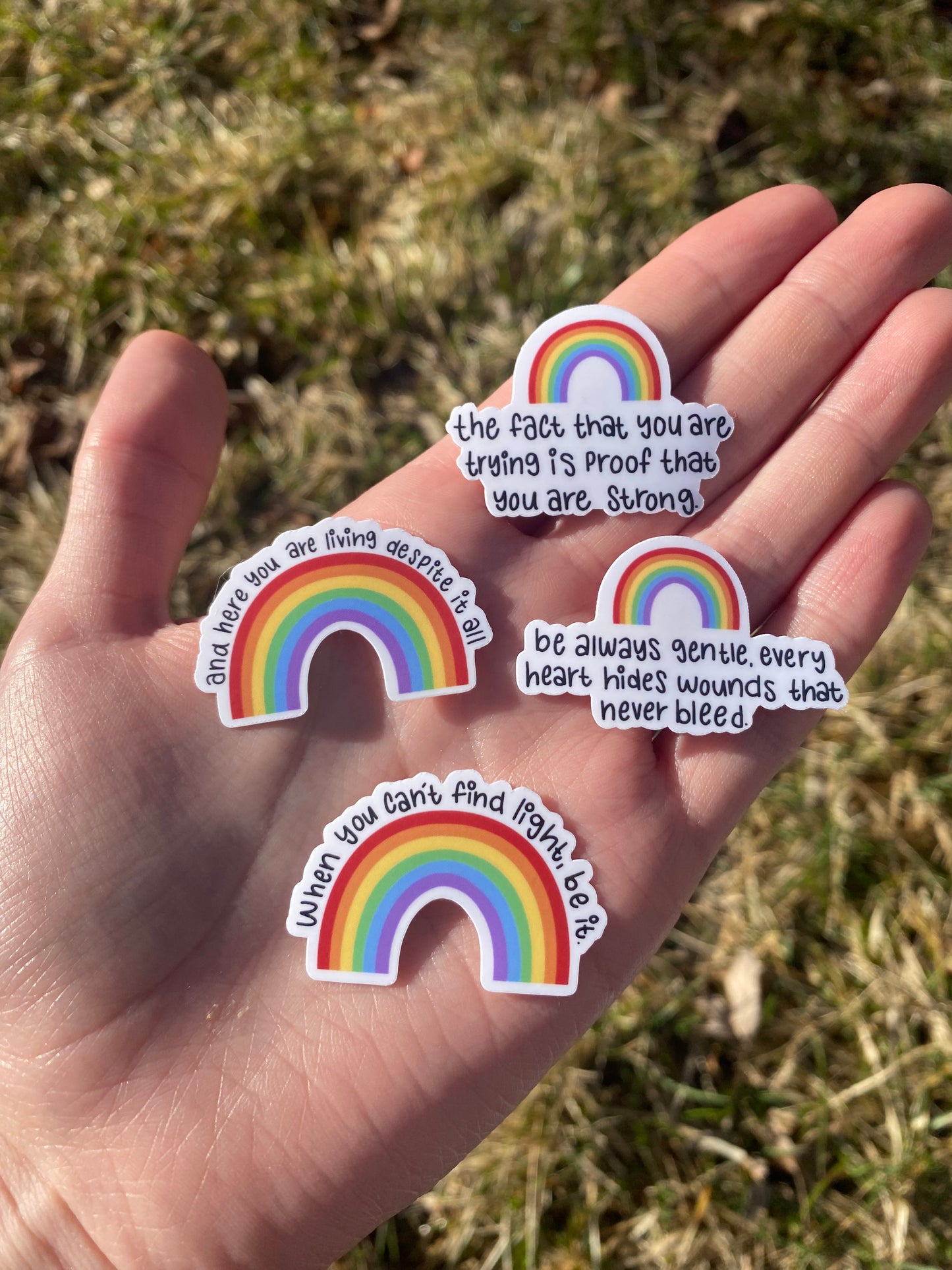 Bending Not Breaking Strawberry Postcard/Card