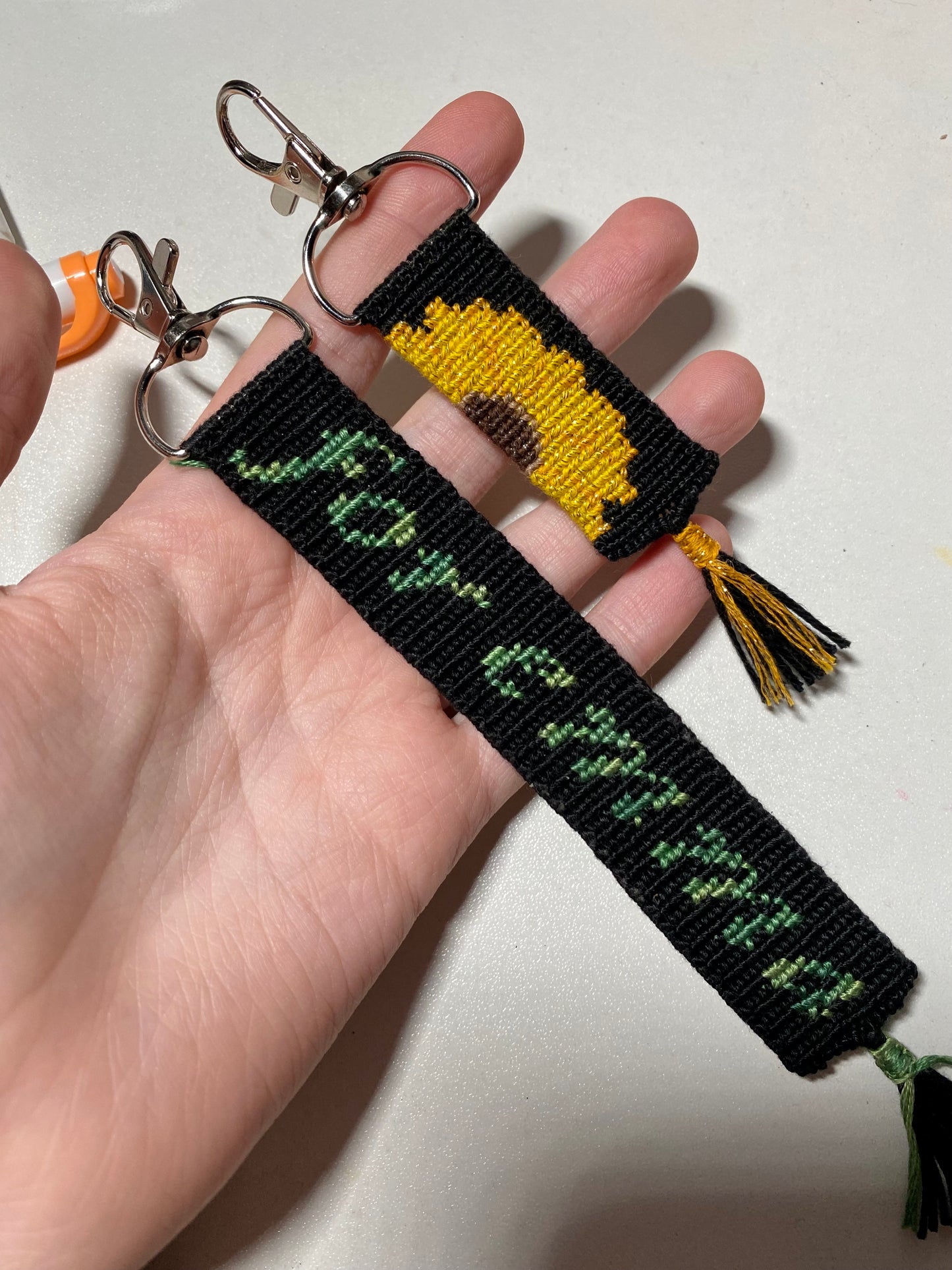 Custom Order for Mason- For Emma and Sunflower Keychains