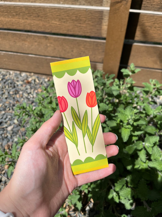 Tulip Bookmark