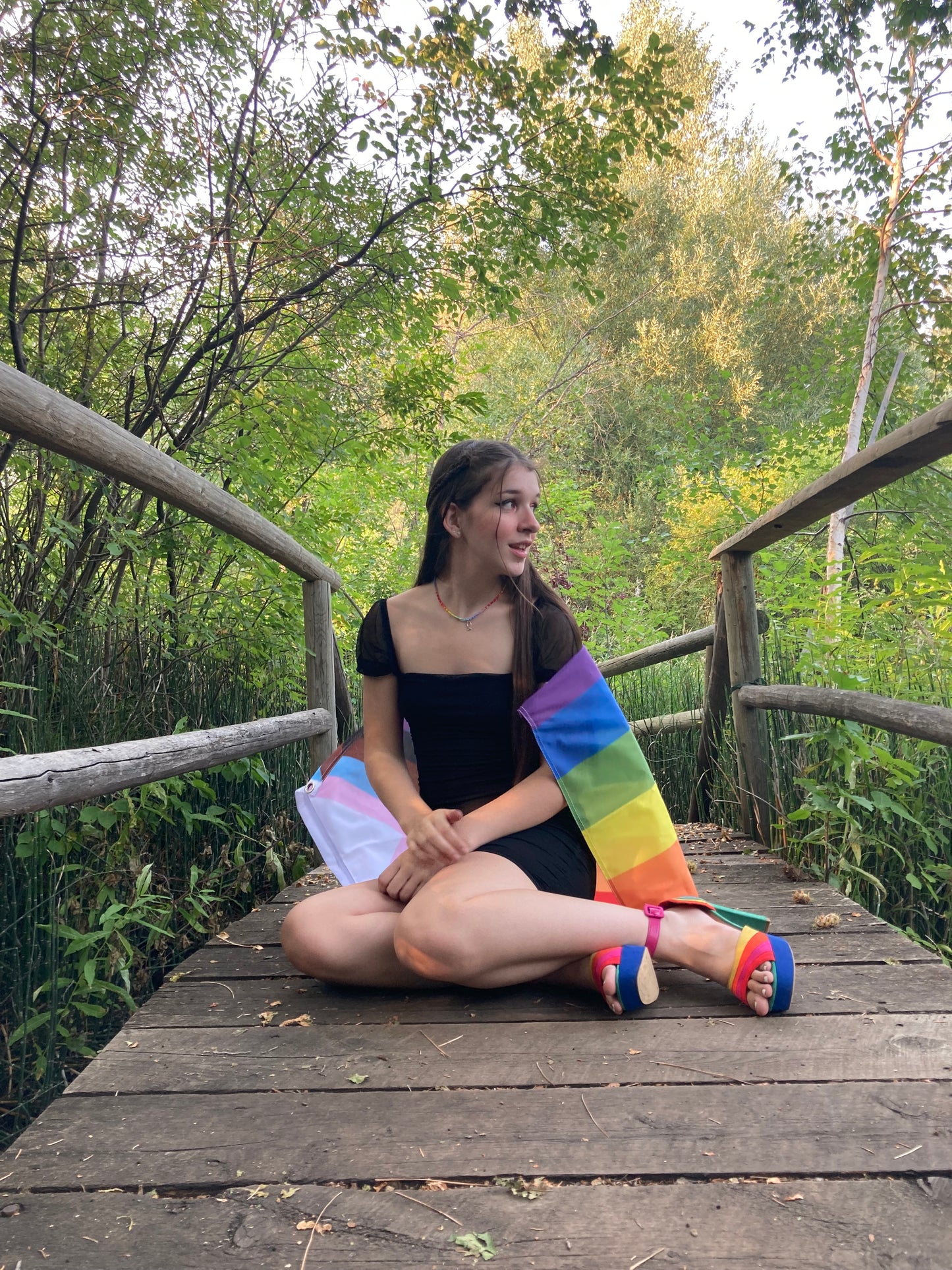 Romans 8:39 LGBTQ+ Affirming Religious Card/Postcard