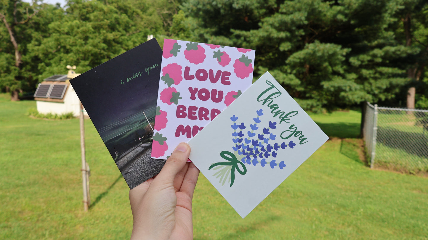 Love You Berry Much Raspberry Card