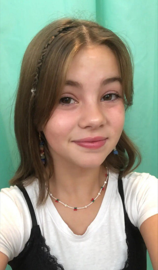 Rainbow Gemstone Chips Gold Dangle Drop Earrings