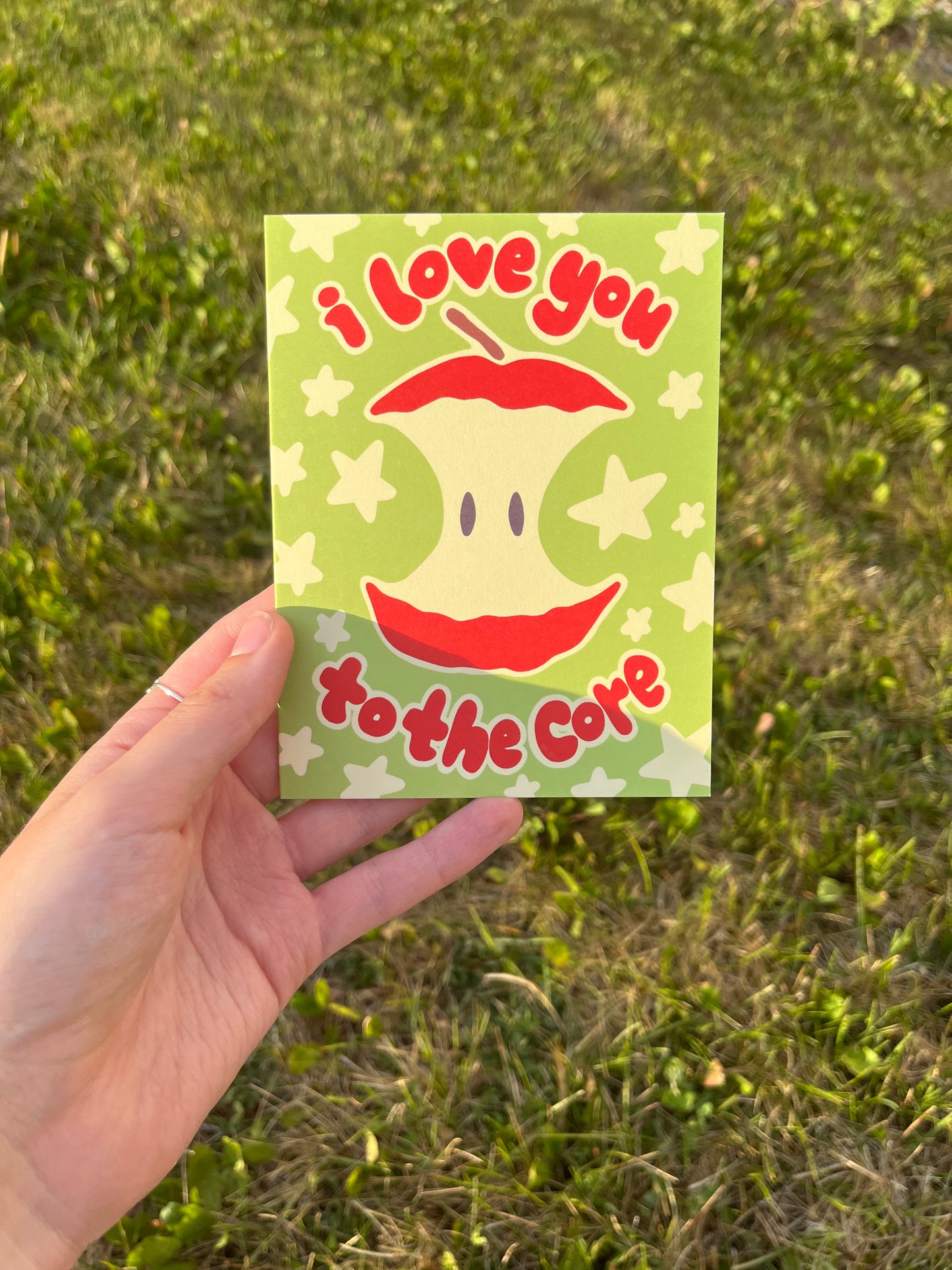 I Love You To The Core Apple Card