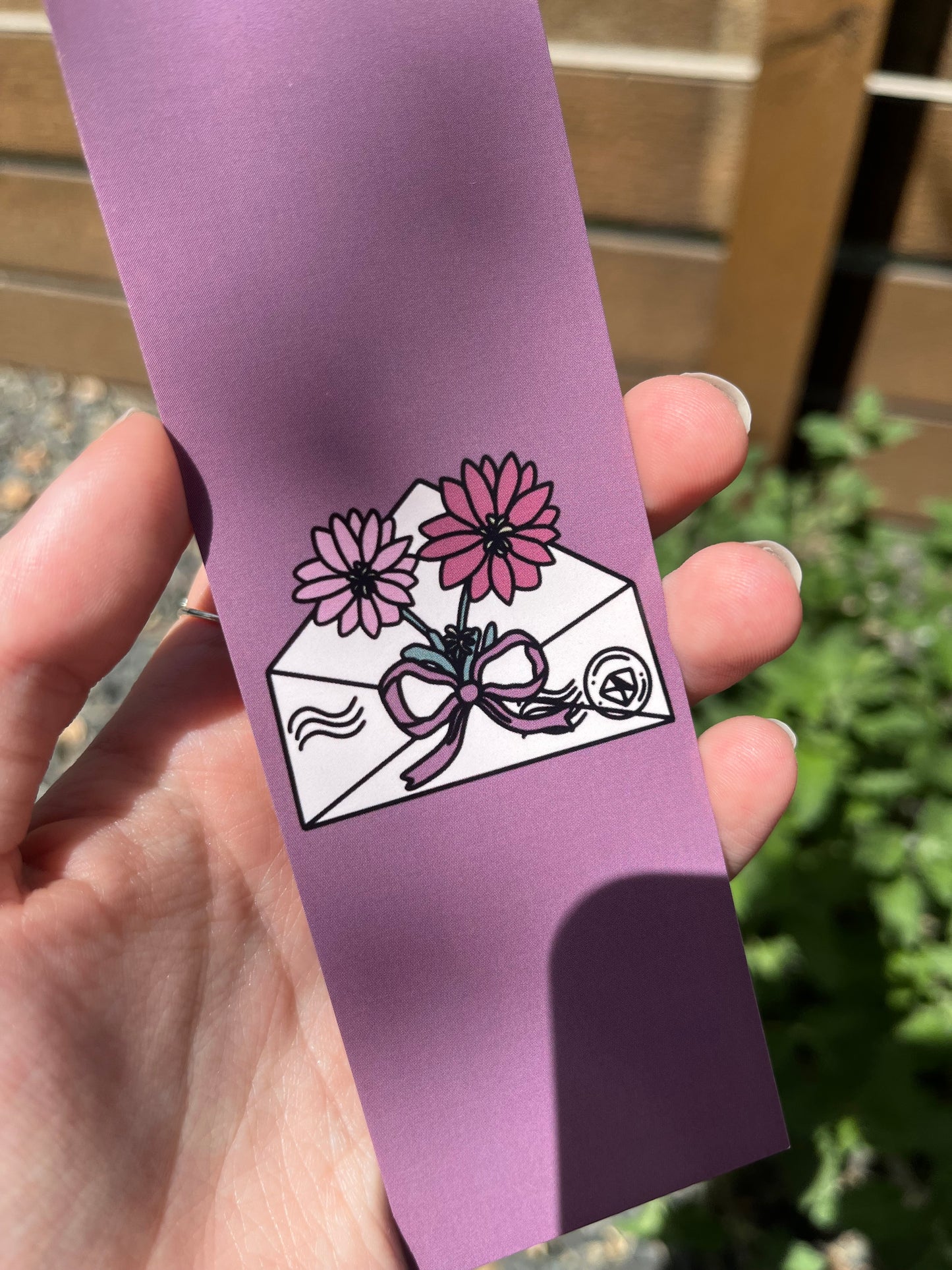 Montana State Flower Bitterroot Bookmark