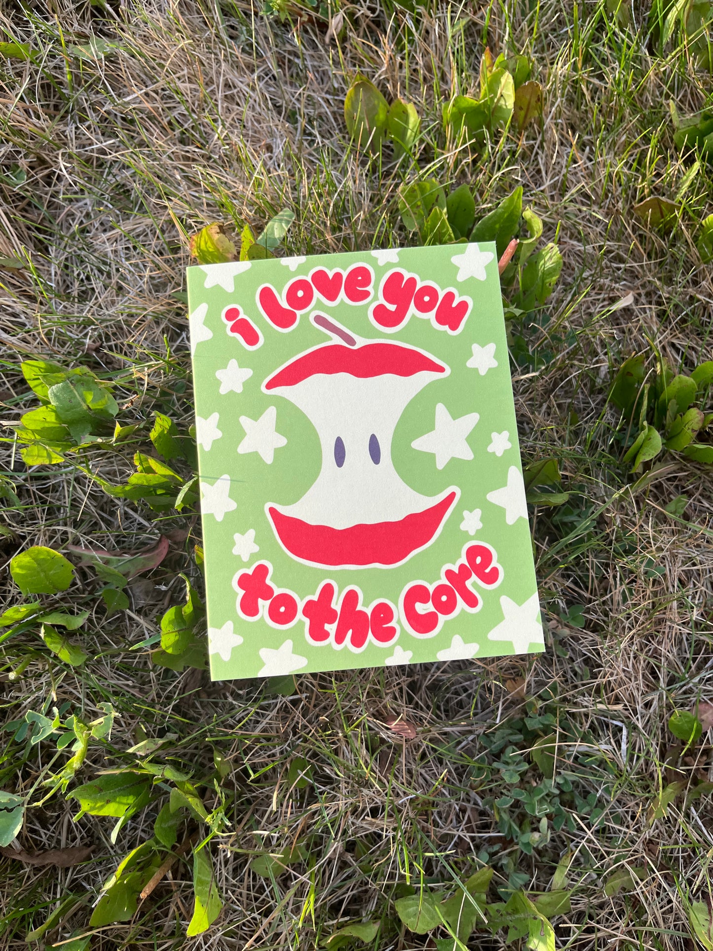 I Love You To The Core Apple Card