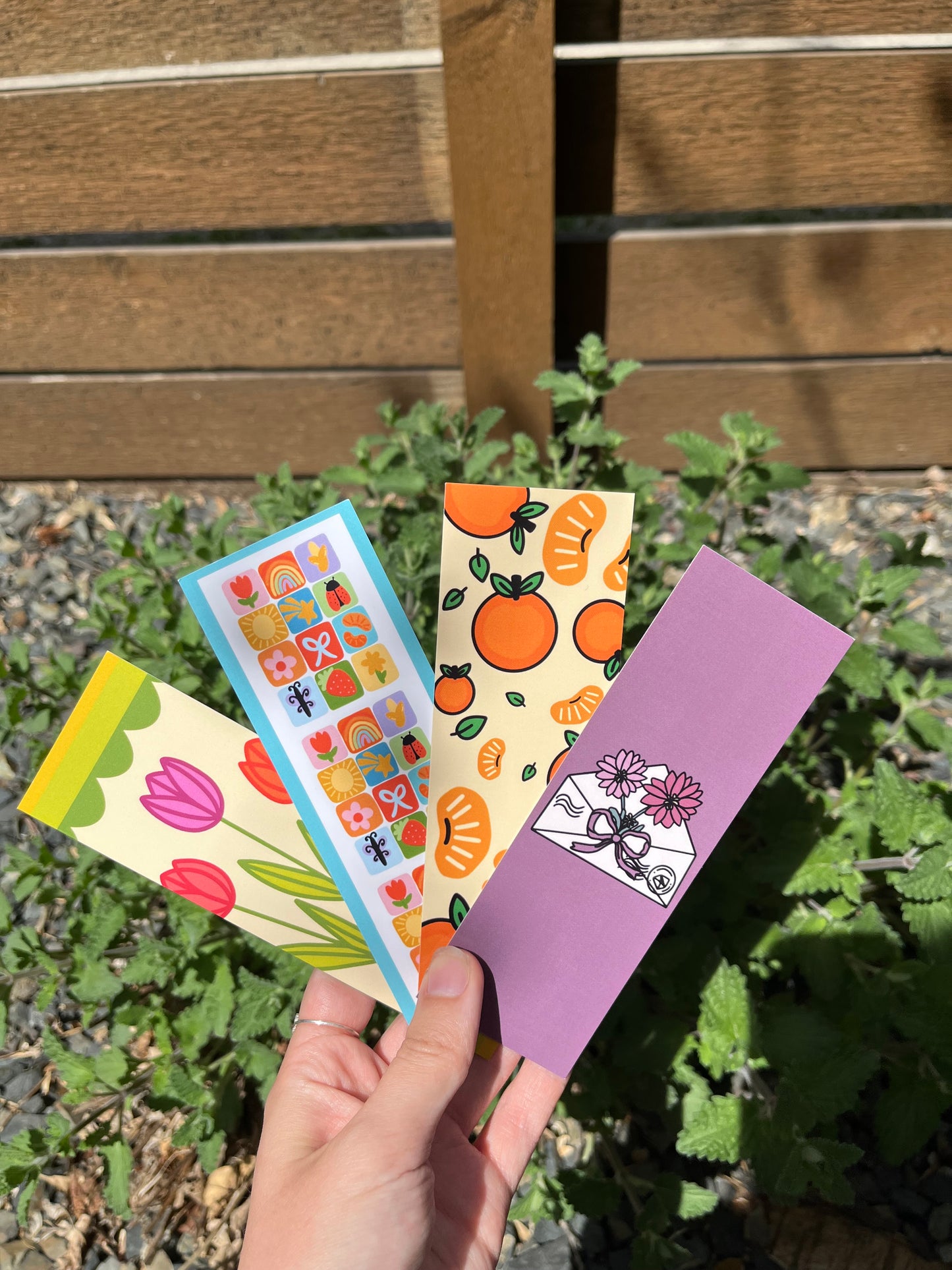 Montana State Flower Bitterroot Bookmark