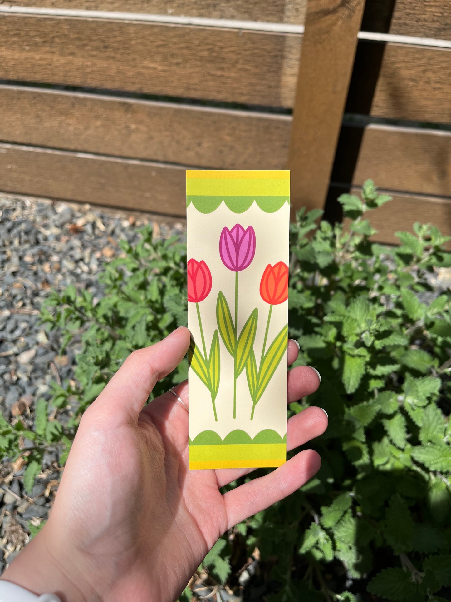 Tulip Bookmark
