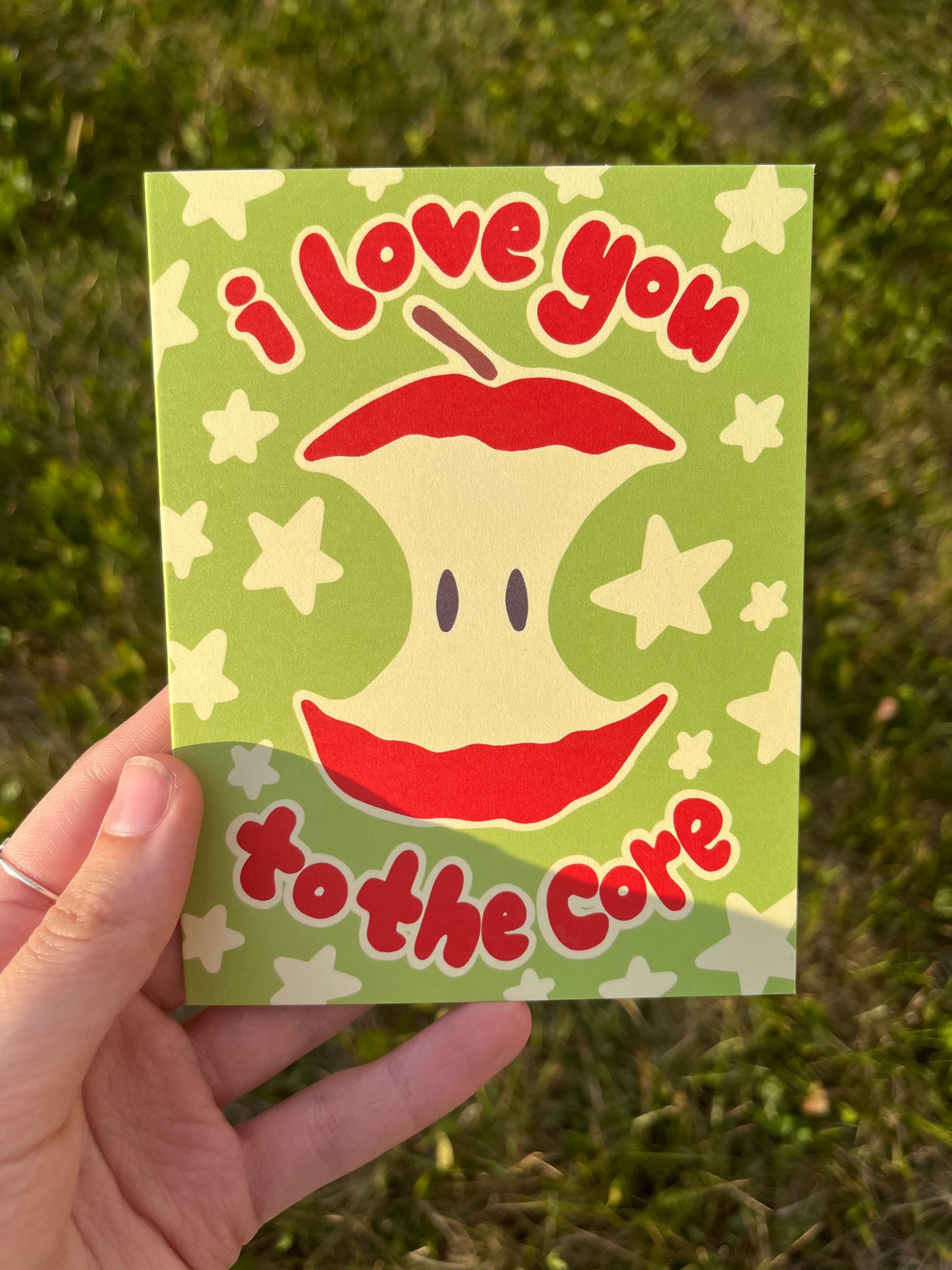 I Love You To The Core Apple Card