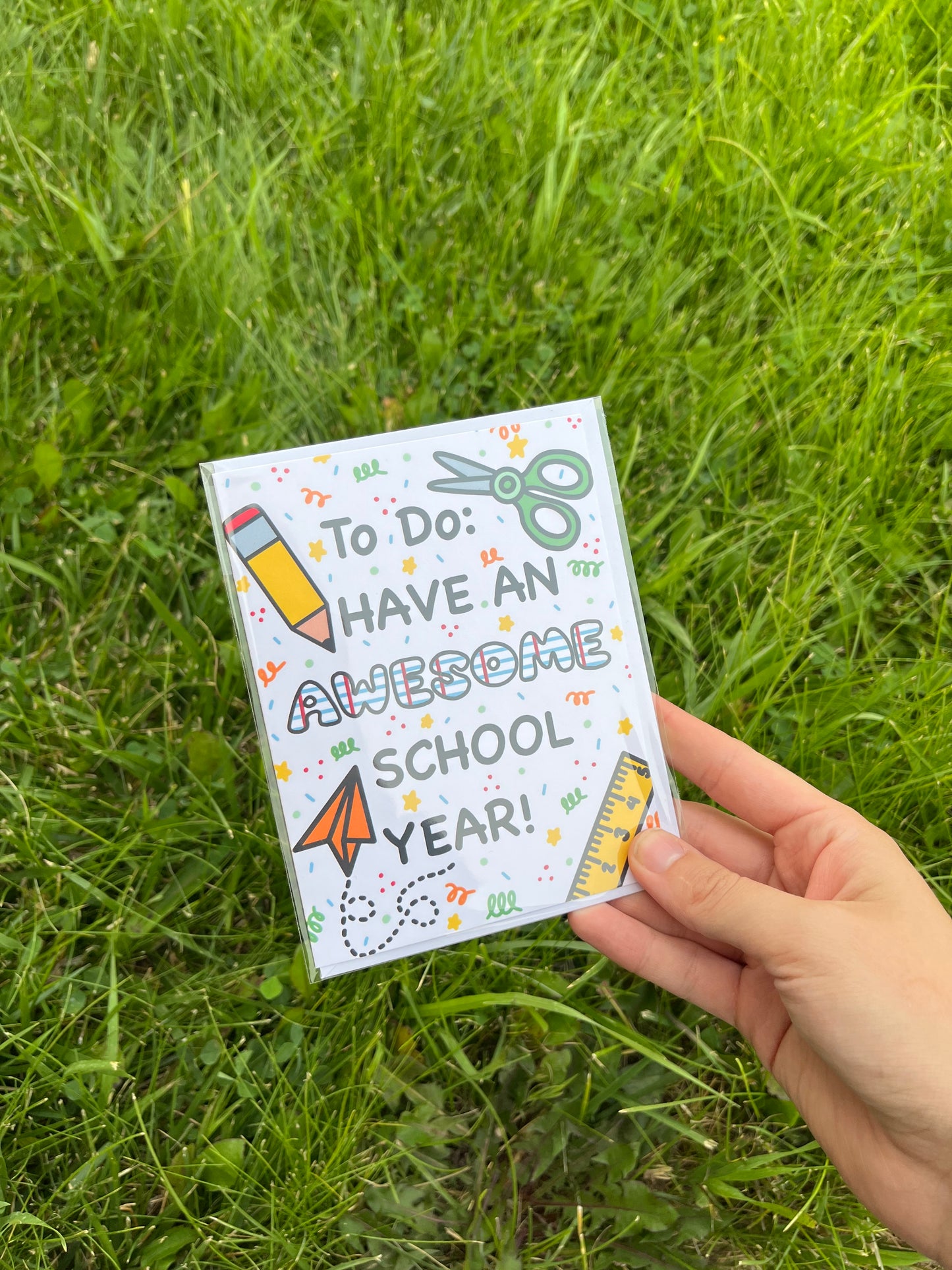 To Do List Back To School Card