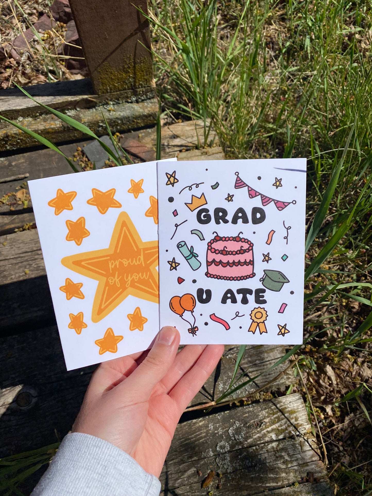 Grad U Ate Graduation Card