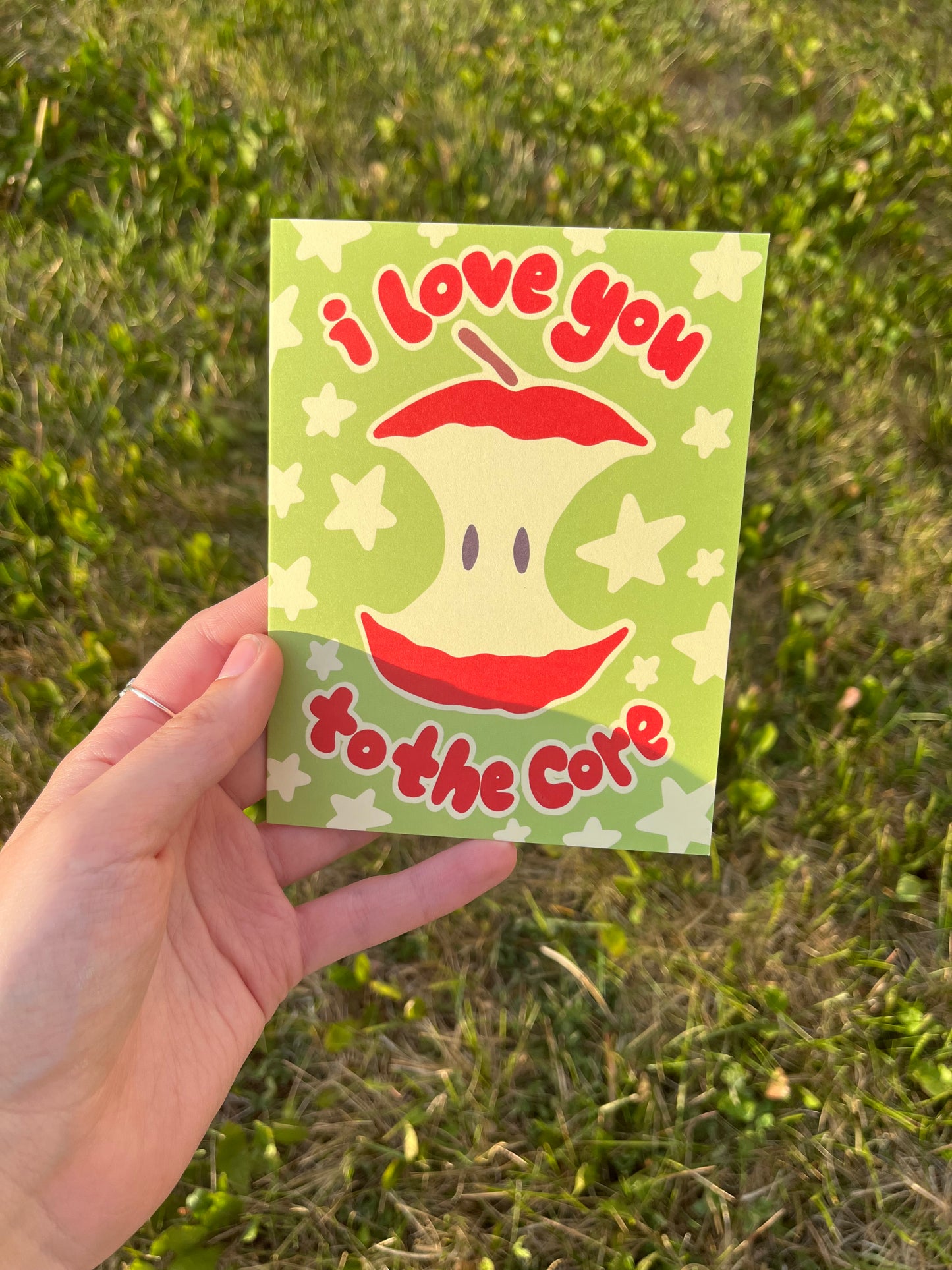 I Love You To The Core Apple Card
