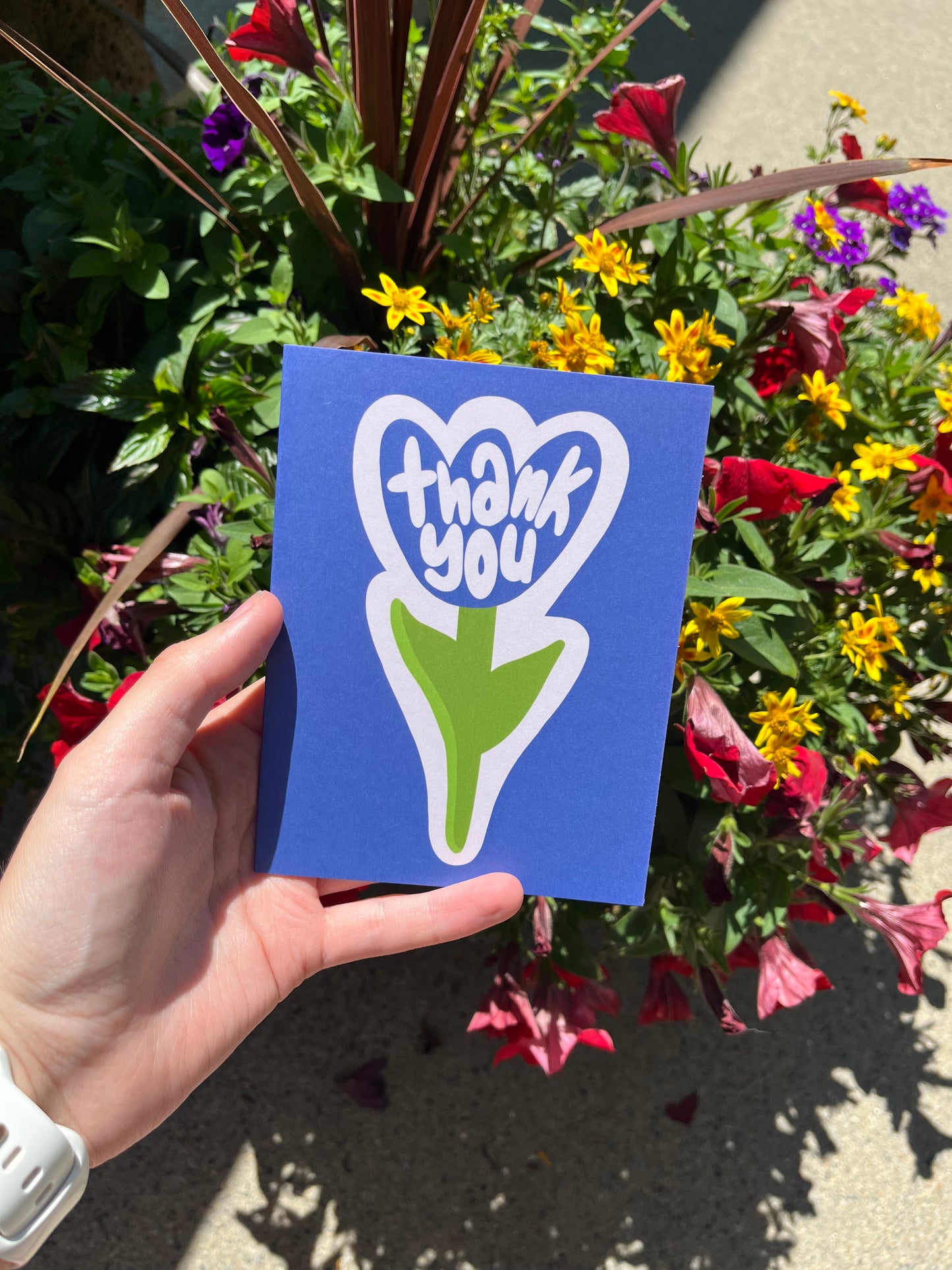 Tulip Thank You Card