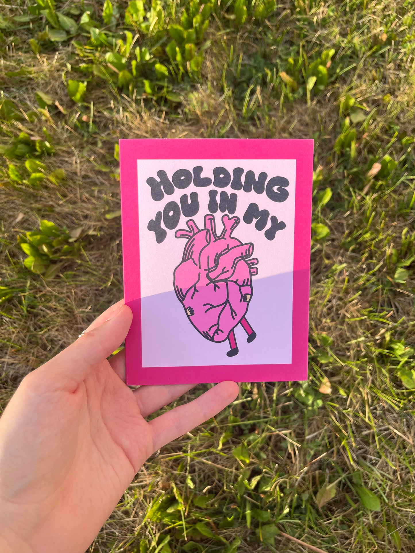 Holding You In My Heart Card