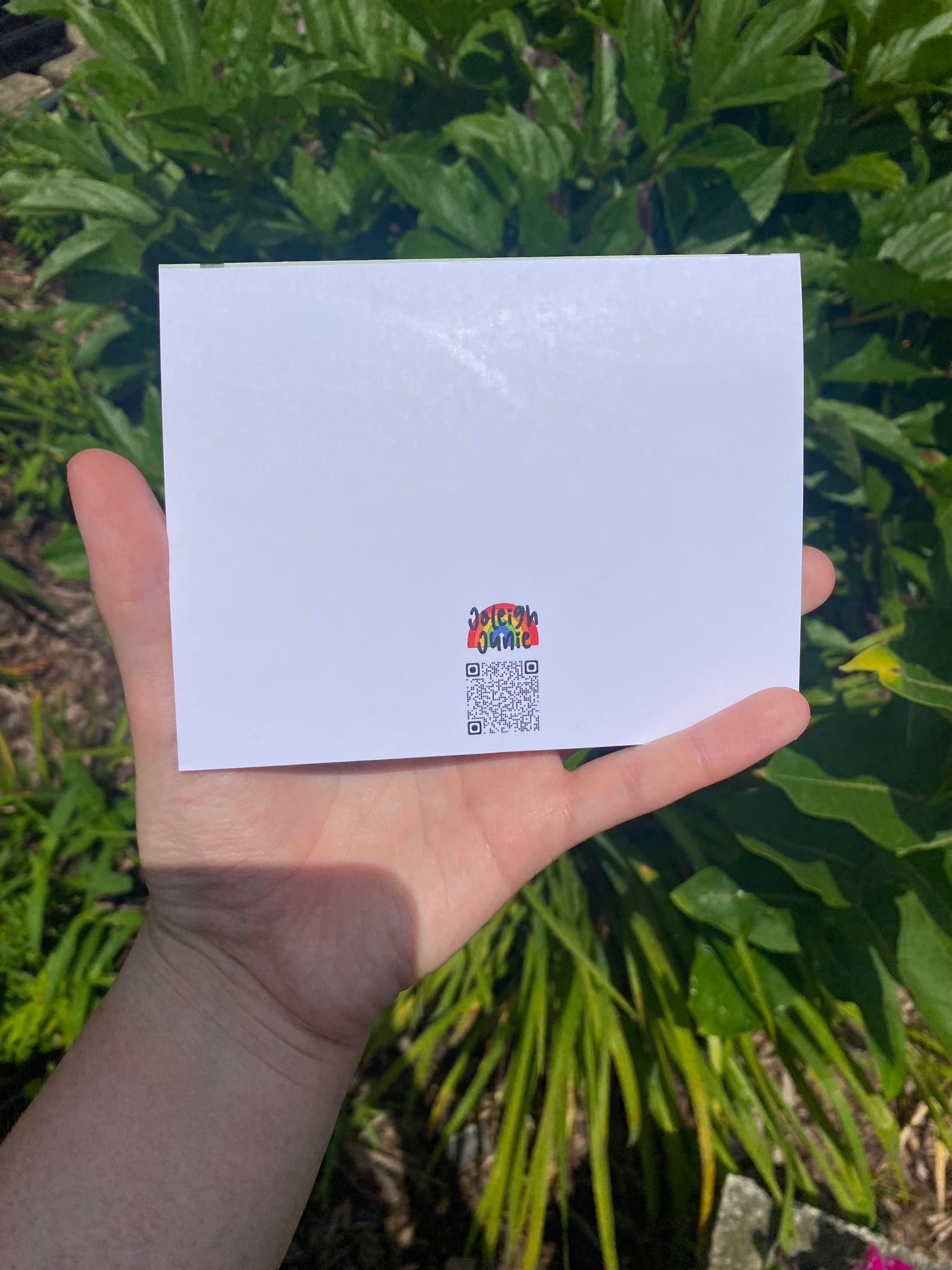 Bending Not Breaking Strawberry Postcard/Card